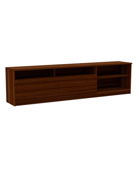 Rack TV 70" 2 Puertas 2 Repisas Chocolate-0