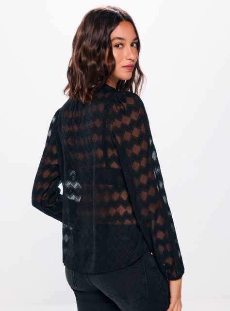 Blusa Gasa Bordados Transparencias-1