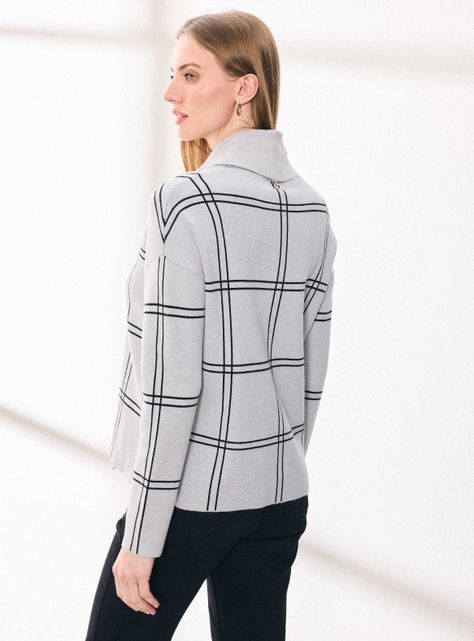Sweater Diseño Cuadros-1