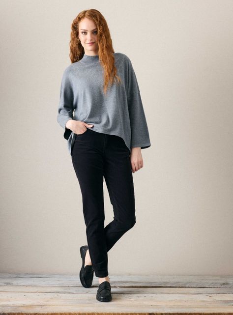 Pantalón Cotelé Slim con Proceso de Teñido-4