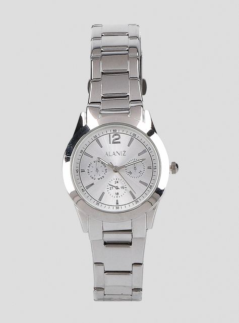 Reloj Metal Análogo Mujer + Pulsera-0
