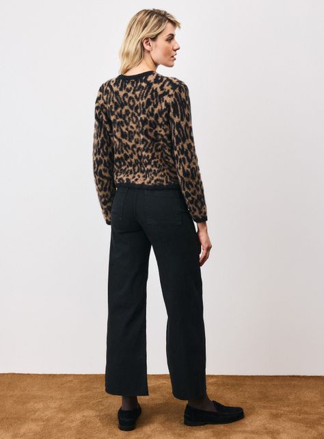 Chaleco Cárdigan Jacquard Animal-5