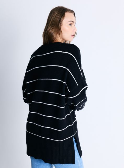 Sweater Listado con Lurex-1