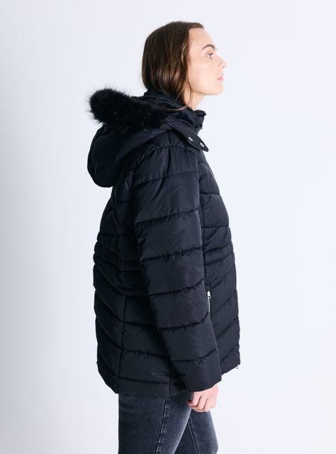 Parka Larga Acolchada-1