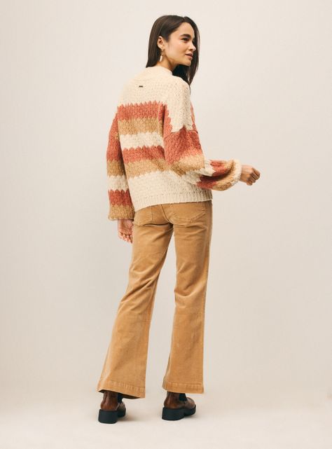 Sweater Listado Tejido con Lana-5