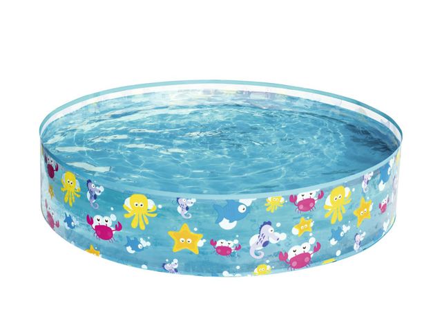 Piscina Semirigida Fondo Marino Estrellas-0