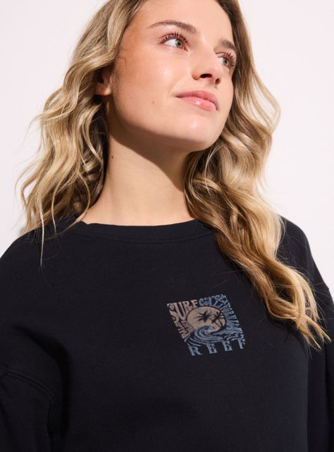 Polerón Crewneck Mangas Anchas con Pliegue-3