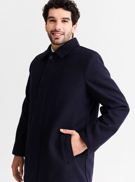Chaqueta Recta Paño Liso-2