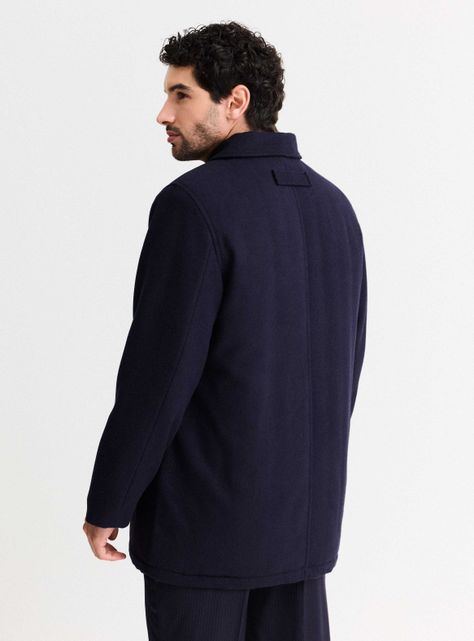 Chaqueta Recta Paño Liso-1