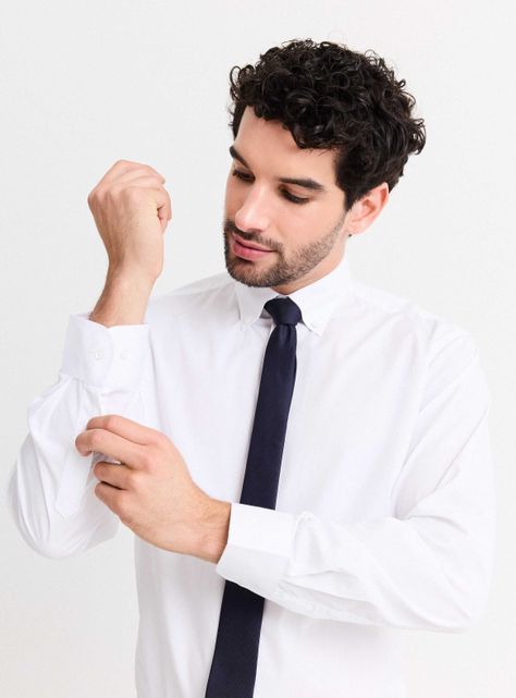 Camisa Blanca Slim Fit -2