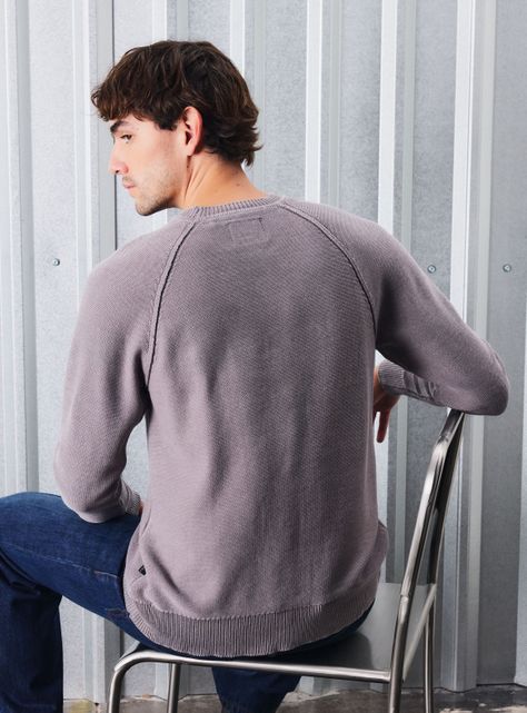 Sweater Melange Con Lana-1