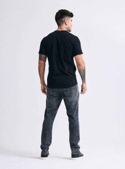 Polera Print Front Logo Terciopelo-5