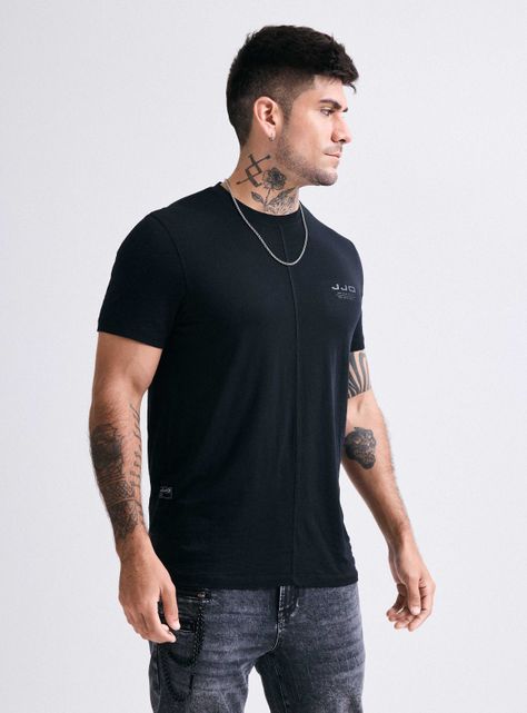 Jeans Skinny Flare Cierre Trasero-0