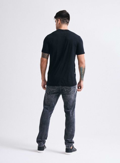 Jeans Skinny Flare Cierre Trasero-5