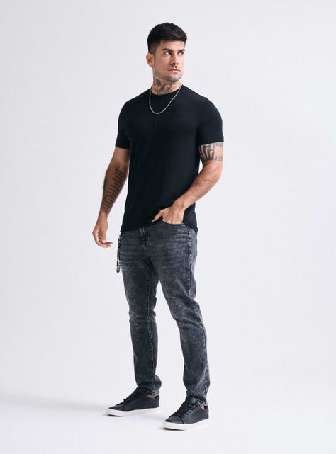 Jeans Skinny Flare Cierre Trasero-4