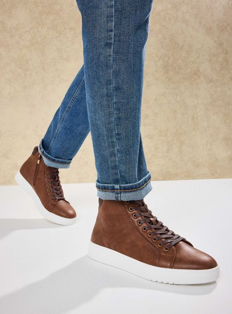 Zapatilla Outdoor Caña Alta Cordones Hombre-4