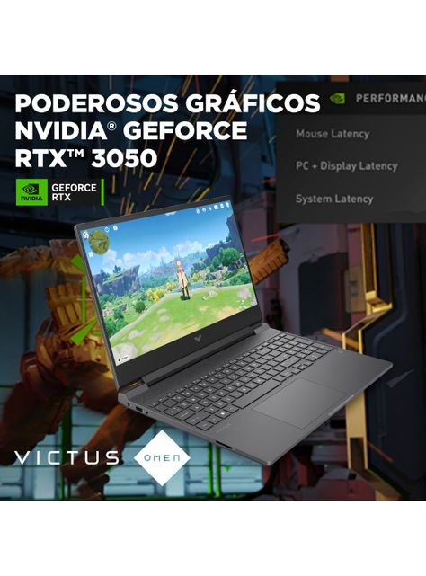 Notebook Gamer Victus 15-FA0026LA Intel Core i5-12450H 16GB RAM 512GB SSD RTX 3050 15.6" FHD 144Hz-7