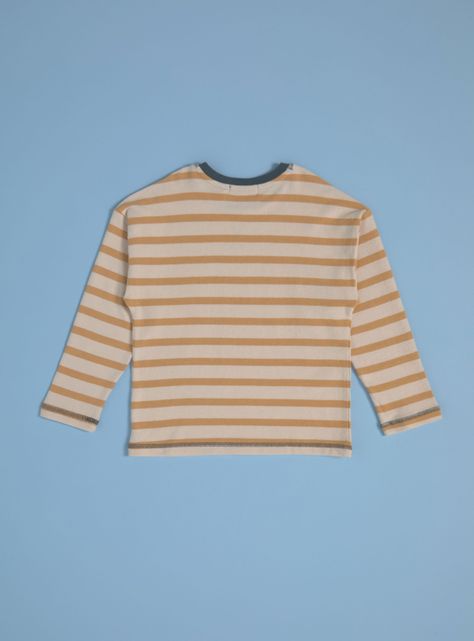Polera Rayas Textura Niño-1