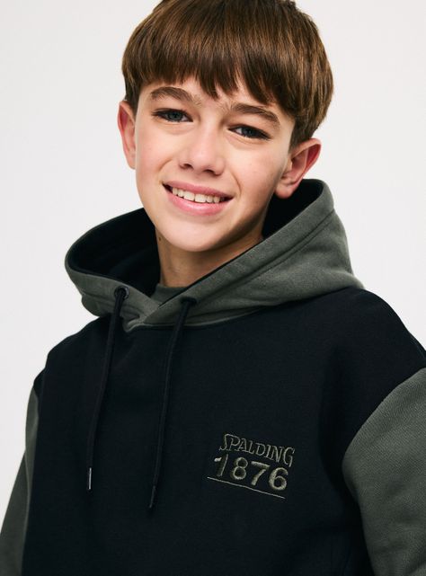 Polerón Hoodie Color Block-1