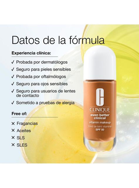 Base de Maquillaje Even Better Clinical Vitamin Makeup Cool 3 SPF 50 30ml-3