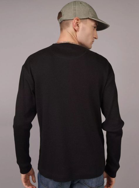 Polera AE Waffle Manga Larga-1