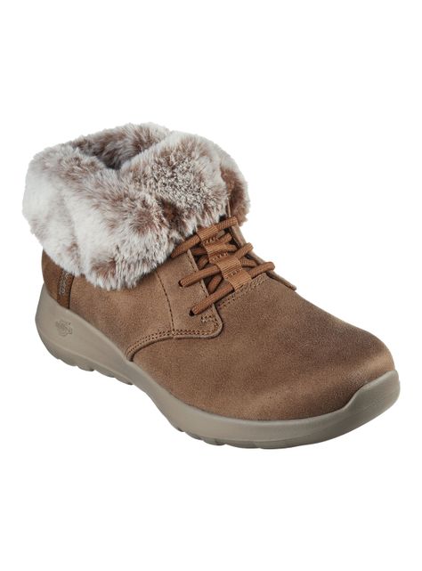 Botín Pelo Slip-Ins On-The-Go Joy Mujer-1