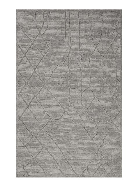 Alfombra Inca 80x120 cm Gris-0