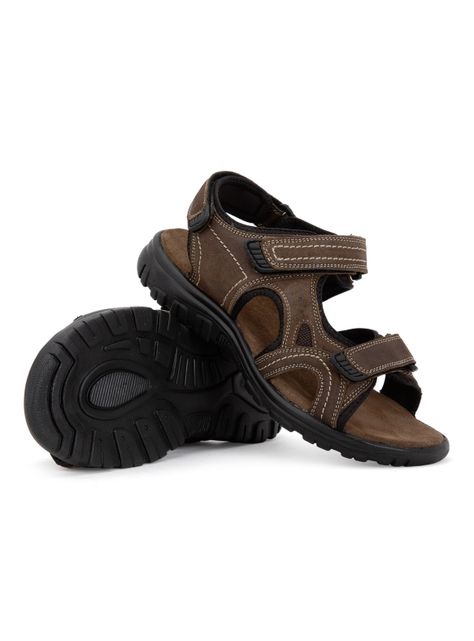 Sandalia Cuero Herdif  35783 Hombre-4