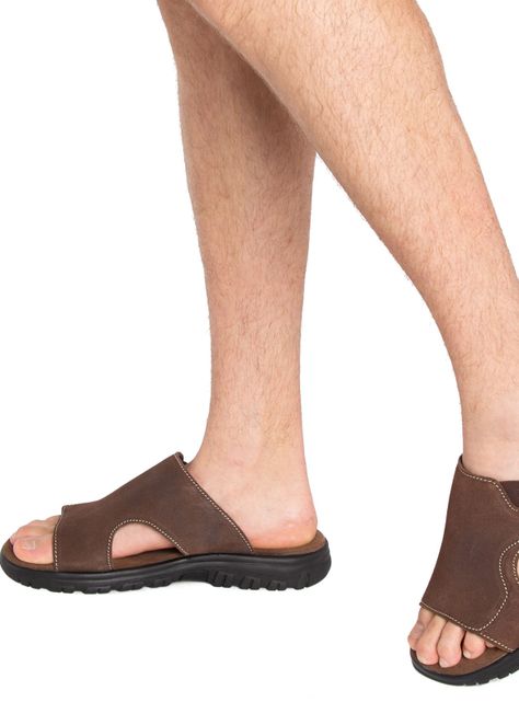 Sandalia Herdif 35785 Cuero Hombre-0