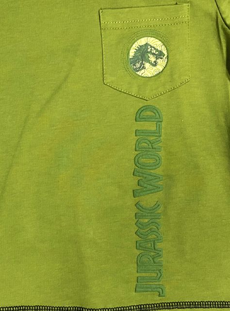 Polera con Bolsillo Jurassic Musgo-2