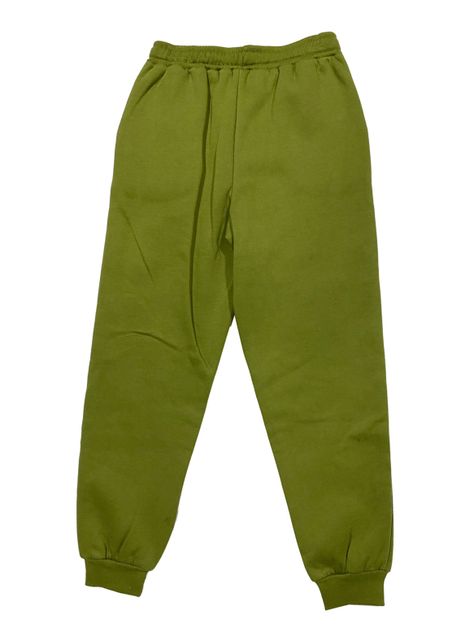 Pantalón de Buzo Estampado Verde-1