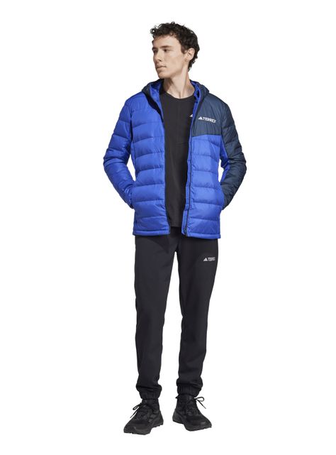 Chaqueta Hiking Mt Down Ho J Azul Hombre-5