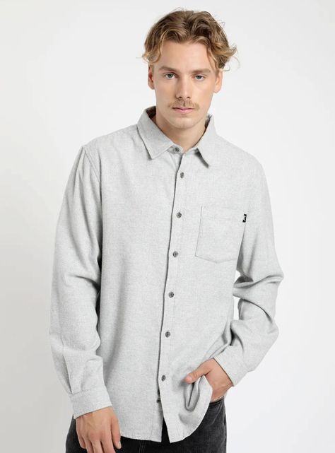 Camisa Grafito Flannel-0