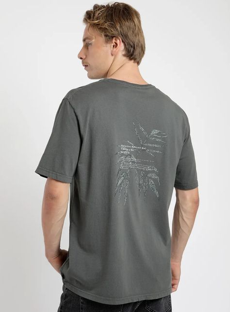 Polera Helechos Algodón Orgánico-1
