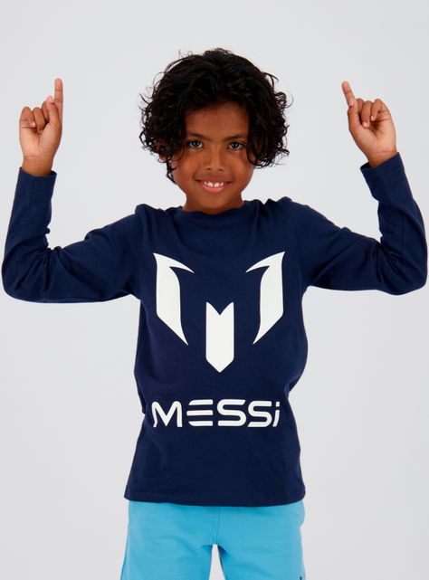 Polera Manga Larga Regular Fit Messi-0