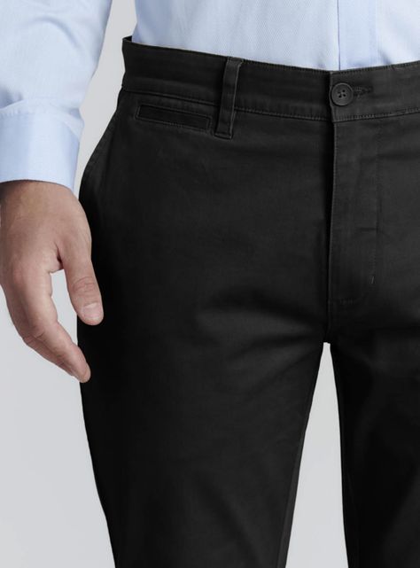 Pantalón Twill Sin Plisado-2