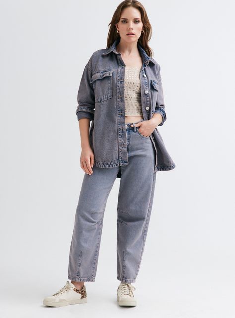 Jeans Palazzo Cargo-4