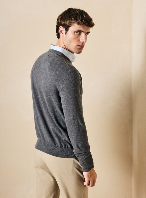 Sweater Cuello V Classic Of-1
