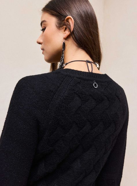 Sweater Diseño Trenzado-3