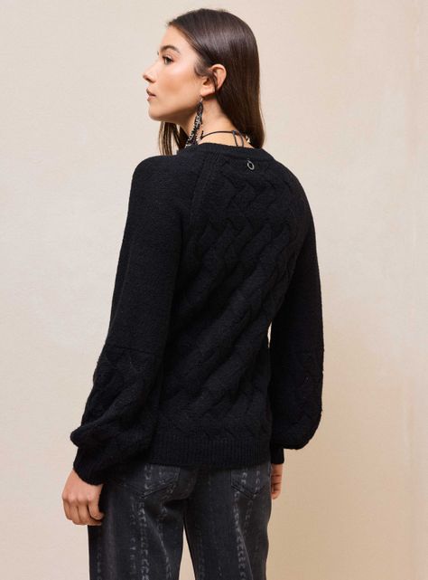 Sweater Diseño Trenzado-1