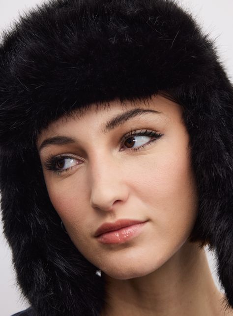 Gorro Aviador Efecto Pelo-4