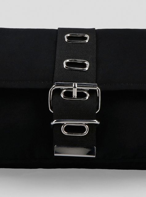 Cartera Crossbody Textil con Hebilla-4