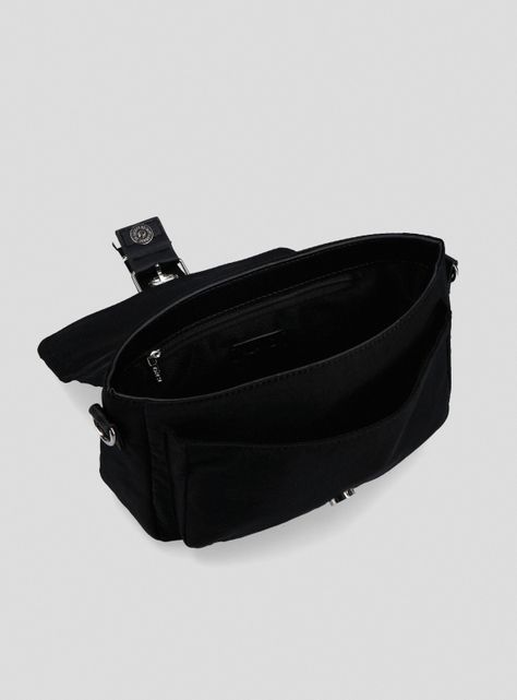 Cartera Crossbody Textil con Hebilla-3