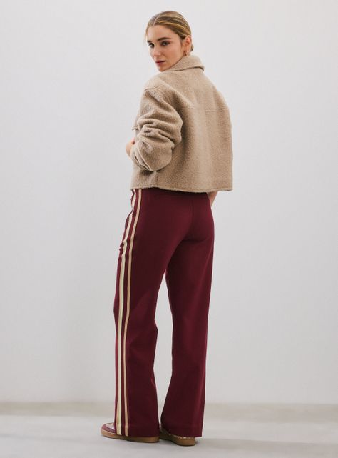 Pantalón con Raya de Color-5