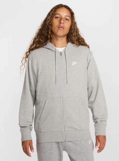 Polerón con Gorro French Terry Club Ft Fz Hoodie-0