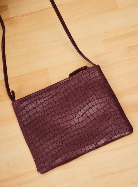 Cartera Crossbody Croco C del Pilar-6