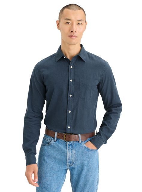 Camisa Lino Slim Fit-0