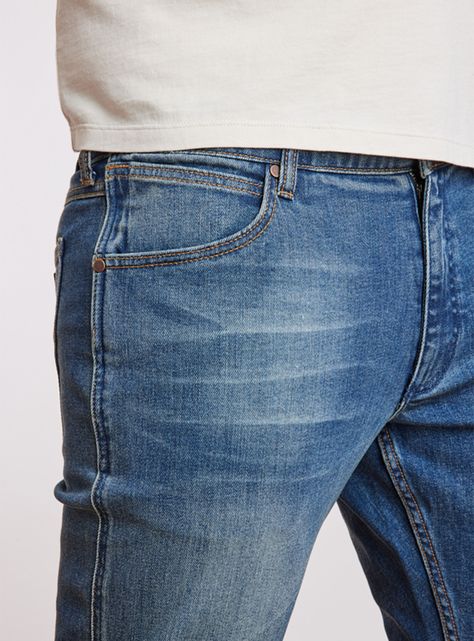 Jeans Regular Fit Tiro Medio-2