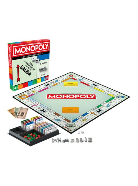 Juego de Mesa Monopoly Clásico-3