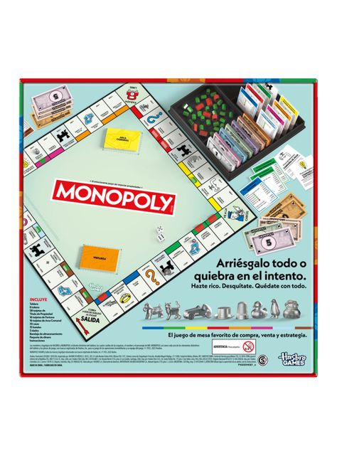 Juego de Mesa Monopoly Clásico-4